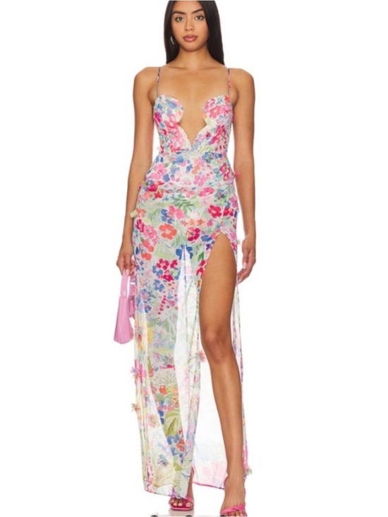 NBD Dresses & Skirts - NBD Idres Maxi Dress in Floral Multi